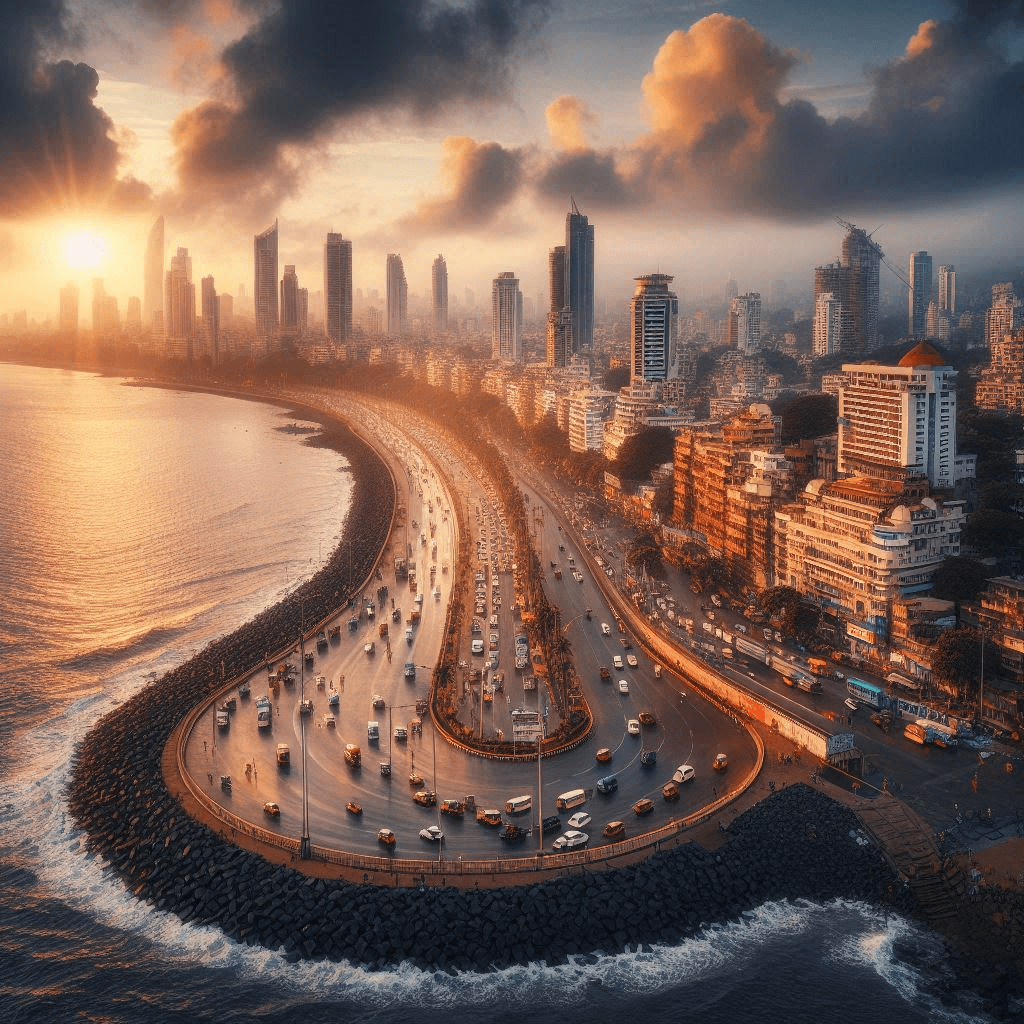 Marine Drive for Pre-Wedding Shoot